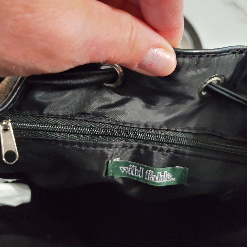 Wild Fable Black Backpack Purse - Picture 13 of 16